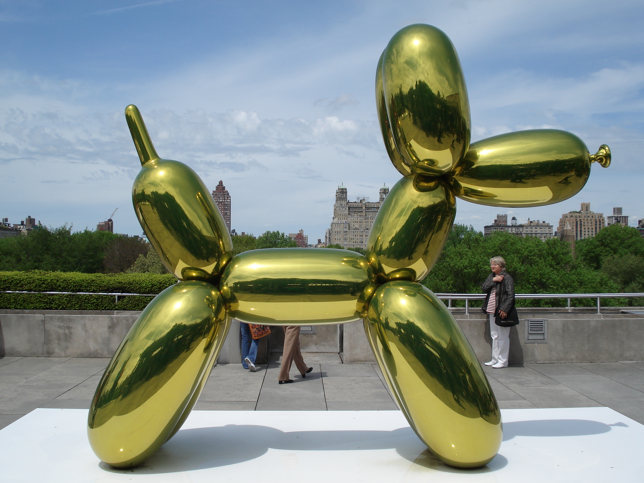 Cave Balloon Dog by Jeff Koons.